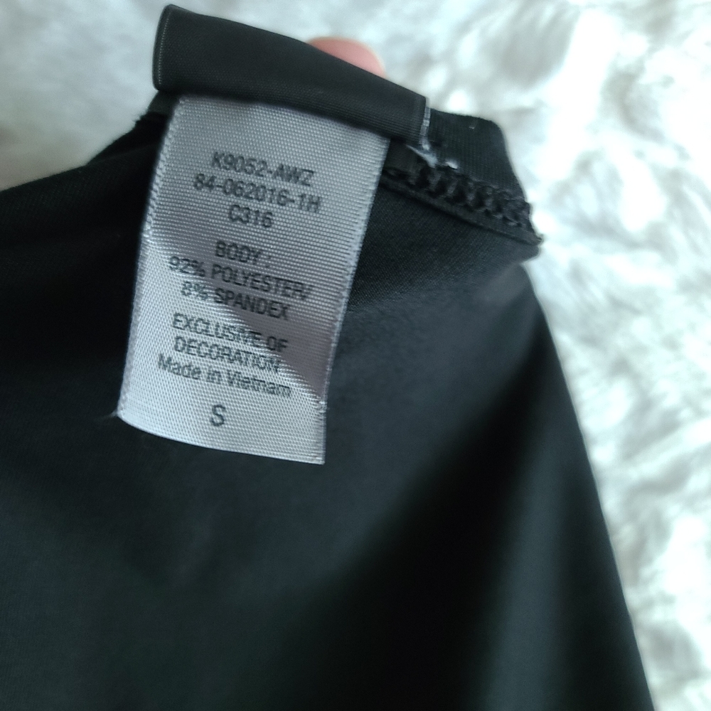 Champion Tee Shirt Black Size S - Picture 2 of 4